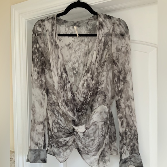 Chelsea Flower Silk Chiffon Blouse - Picture 1 of 3